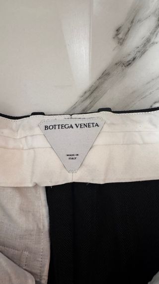 Pantaloni Bottega Veneta Neri Nuovi con Etichetta