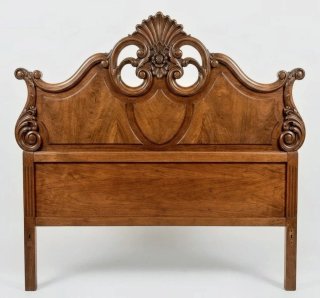 Cabecero antiguo madera
