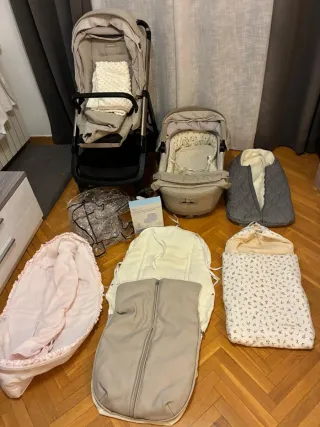 Carro Bebé Inglesina Aptica + Accesorios