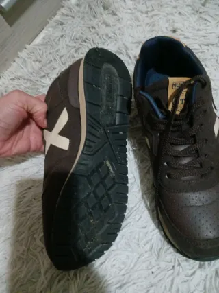 Zapatillas Munich Marrones y Beige