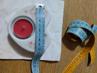 Portacandele Thun a forma di cuore