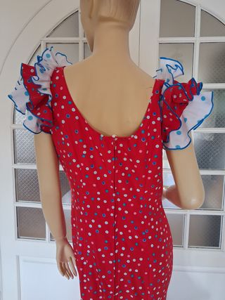Traje Flamenca H.Lozano Almonte Talla 42-44