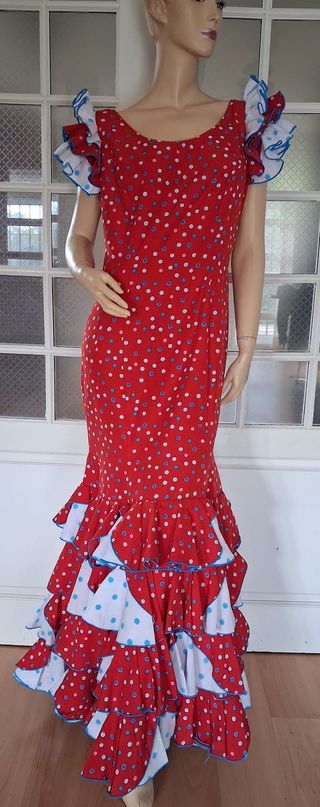 Traje Flamenca H.Lozano Almonte Talla 42-44