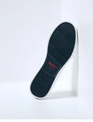 Zapatillas Pepe Jeans Blancas y Rojas