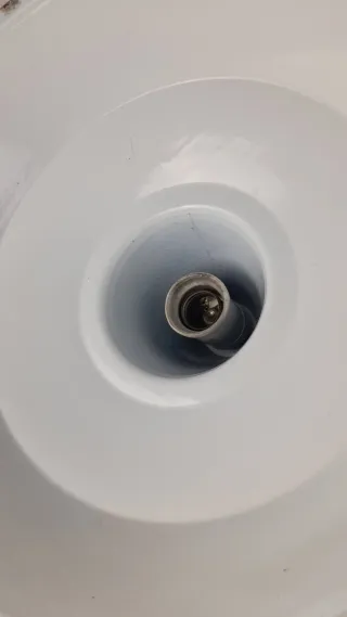 Lampada industriale sospensione metallo nero