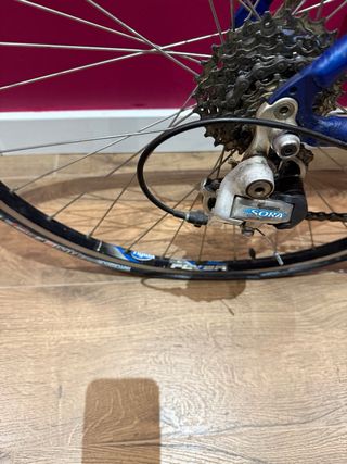 Bicicleta Carretera Junior Decathlon Azul