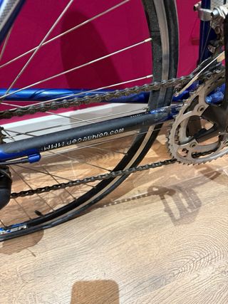 Bicicleta Carretera Junior Decathlon Azul