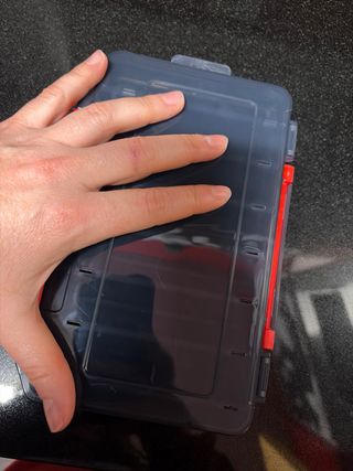 Caja de aparejos de pesca