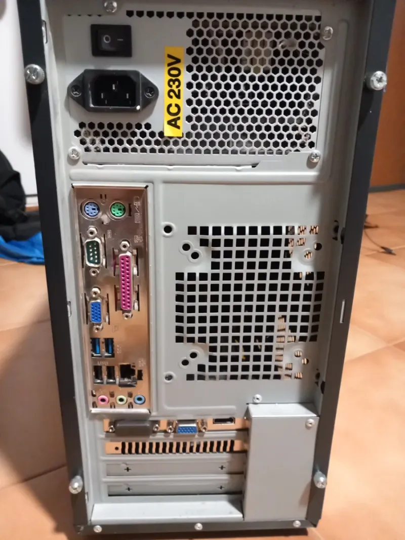 Torre PC Oficina/Gaming Negra afbeelding 5