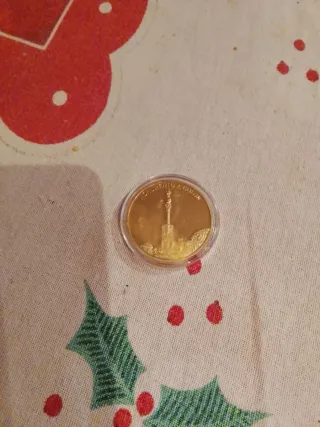 Moneda Monumento a Colón