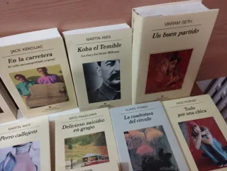 Lote de 23 libros de Anagrama.