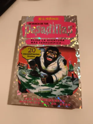 Libro "Los experimentos mortales del Dr. Eeek"