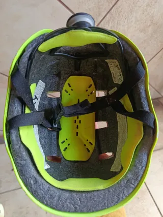 Casco Bicicleta Niño/a Amarillo