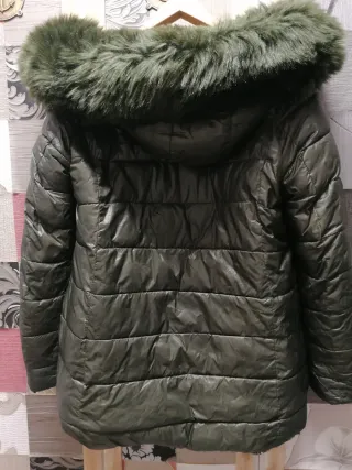 Chaquetón reversible verde