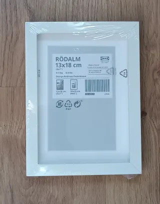 Cuadro Cruz con tela. Devocional 13*18cm