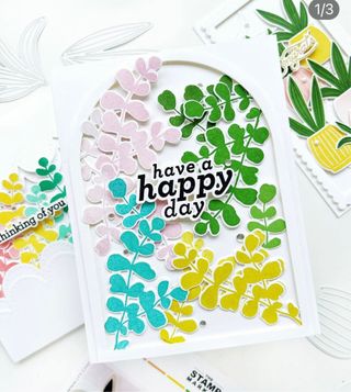 Set de troqueles en forma de arco