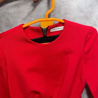 Vestido Pedro del Hierro rojo