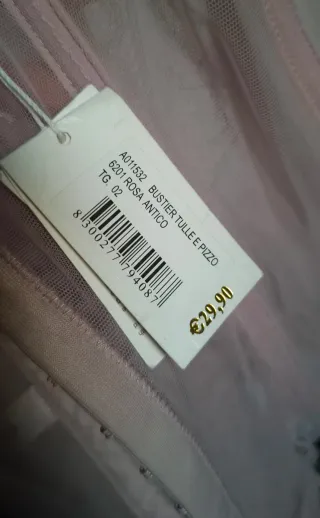 Corsetto bustier lingerie Philippe Matignon