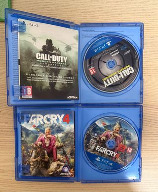 Confezione 6 Videogiochi PS4: Call of Duty, Spiderman...