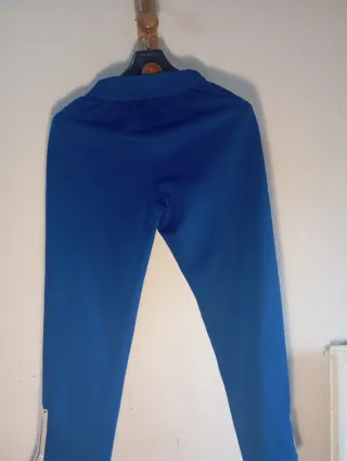 Pantalones Palm Angels Azules con Raya Blanca