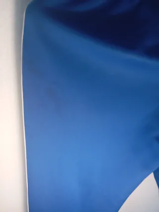 Pantalones Palm Angels Azules con Raya Blanca