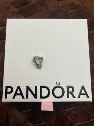Pandora Charm Corazón y Estrella