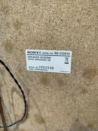 Minicadena Sony Radio CD MP3