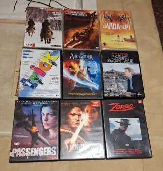 Lote Películas DVD Varios Géneros