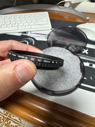 Pack 2 Filtros Fotografía 58mm K&F