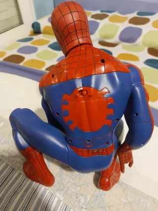 Super Spiderman con sensor movimiento y voz