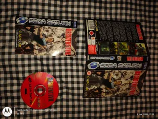 Resident Evil Sega Saturn Completo PAL