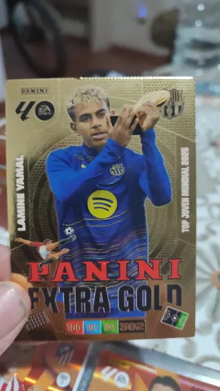 Lamine Yamal Panini Extra Gold 2024/2025