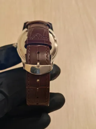 Reloj Aokulasic Automático Esqueleto Correa Marrón