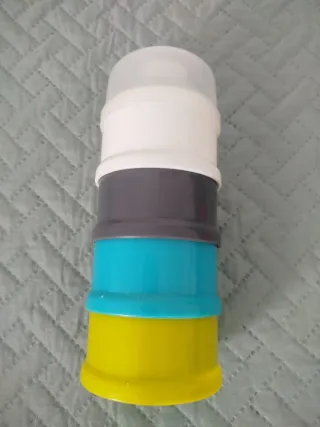 Dosificador leche en polvo apilable