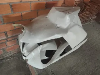 Kit carenado Fibra Yamaha YZF R6 R 2006 Blanco