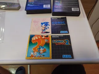 Sonic 1 y 2 Mega Drive Sega