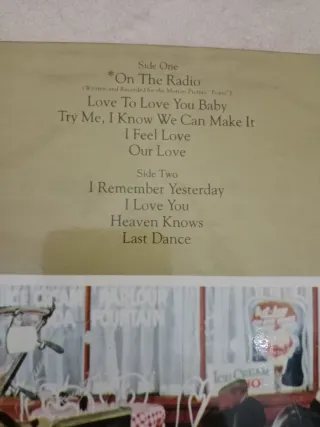 Donna Summer Greatest Hits Vol. 1 Vinilo