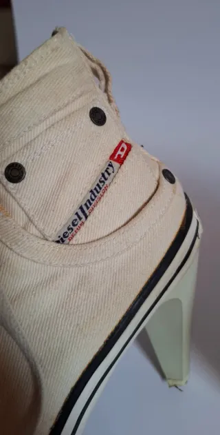 Sneakers tacco Diesel vintage Y2K