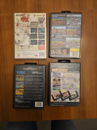 Lote Juegos Mega Drive y PS2