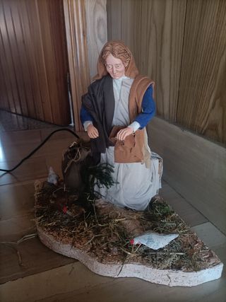 Statua presepe napoletano terracotta