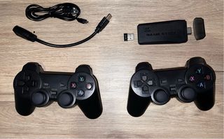 Console di gioco arcade retro wireless 2 joystick