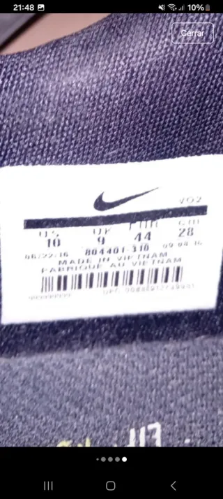 Zapatillas Nike Zoom Speed TR Talla 44