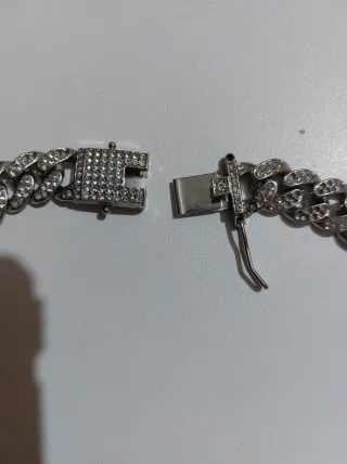 Cadena con brillantes 45cm