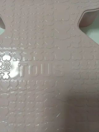 Caja metálica Tous rosa empolvado