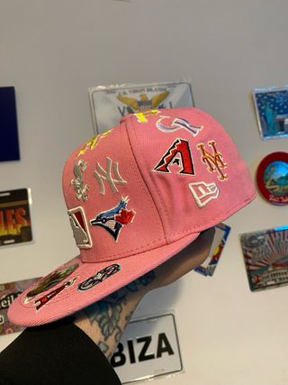 Cappello New Era Pink Multicolor 56.8 cm