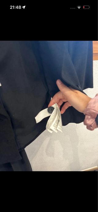 Chaquetilla negra corta