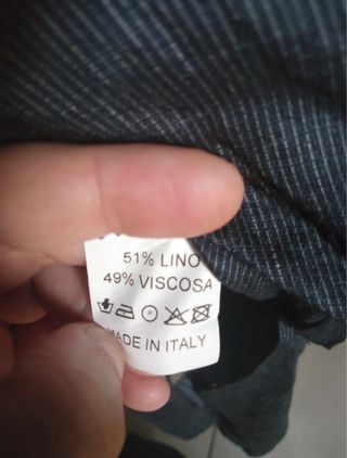 Camicia uomo vintage nera