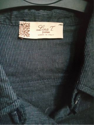 Camicia uomo vintage nera