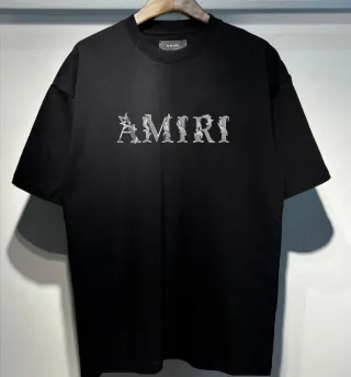 Camiseta Amiri Negra Logo