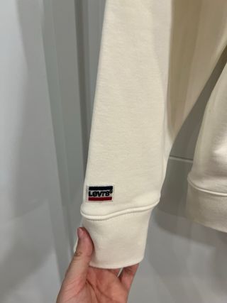 Sudadera Levi's Blanca Talla S